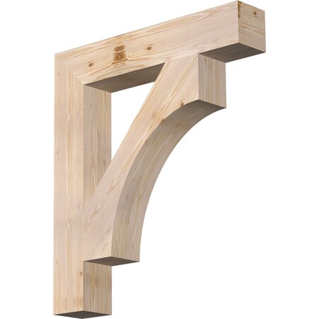 Ekena Millwork Westlake Block Smooth Bracket, Douglas Fir, 5 1/2"W x 32"D x 36"H BKT06X32X36WTL05SDF